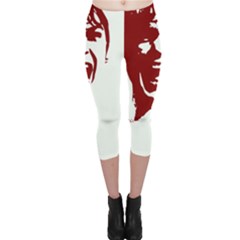 Psycho Capri Leggings by icarusismartdesigns