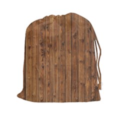 Knotty Wood Drawstring Pouch (xxl) by trendistuff