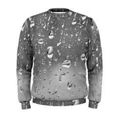 Water Drops 4 Men s Sweatshirts by trendistuff