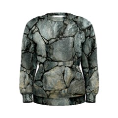 Grey Stone Pile Women s Sweatshirts by trendistuff