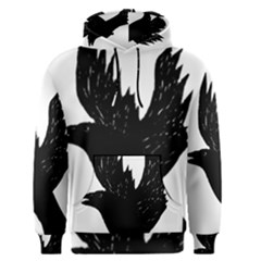 Hovering Crow Men s Pullover Hoodies