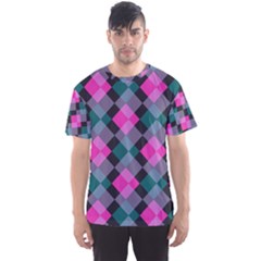 Argyle Variation Men s Sport Mesh Tee