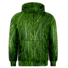 Green Grass 1 Men s Zipper Hoodies