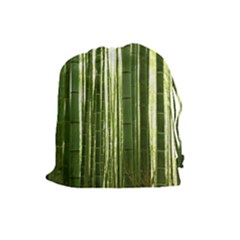 Bamboo Grove 2 Drawstring Pouches (large)  by trendistuff