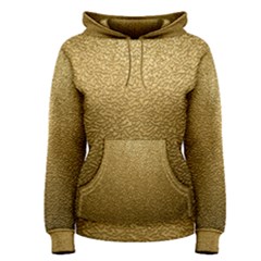 Gold Plastic Women s Pullover Hoodies by trendistuff