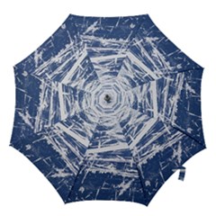 Blue And White Art Hook Handle Umbrellas (small)