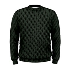 Dark Green Scales Men s Sweatshirts by trendistuff