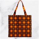 Cute Pretty Elegant Pattern Zipper Grocery Tote Bags View2