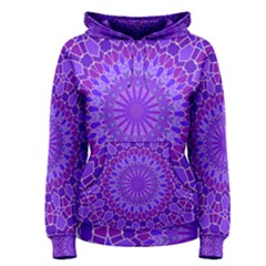 Purple Mandala Women s Pullover Hoodies by LovelyDesigns4U