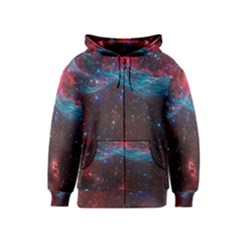 Vela Supernova Kids Zipper Hoodies by trendistuff
