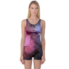 Trifid Nebula One Piece Boyleg Swimsuit by trendistuff