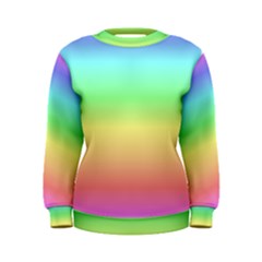 Rainbow Colors Women s Sweatshirts