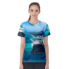 Whitehaven Beach 2 Women s Sport Mesh Tees