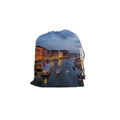 Venice Canal Drawstring Pouches (small)  by trendistuff