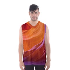 Antelope Canyon 2m Men s Basketball Tank Top by trendistuff