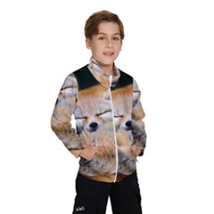 Baby Fox Sleeping Wind Breaker (kids) by trendistuff