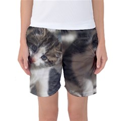 Questioning Kitty Women s Basketball Shorts