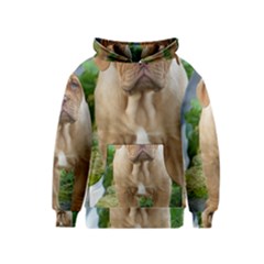 Cute Wrinkly Puppy Kid s Pullover Hoodies by trendistuff