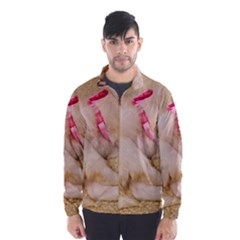 Adorable Sleeping Puppy Wind Breaker (men) by trendistuff