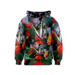 BUTTERFLY FLOWERS 1 Kids Zipper Hoodies