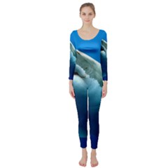 Great White Shark 3 Long Sleeve Catsuit