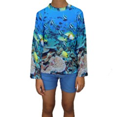 Fr Frigate Shoals Kid s Long Sleeve Swimwear