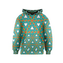 Triangles And Other Shapes Pattern Kid s Pullover Hoodie