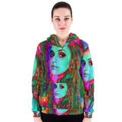 Alice In Wonderland Women s Zipper Hoodie by icarusismartdesigns