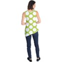 Spring Green Polkadot Sleeveless Tunic View2