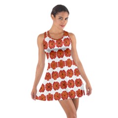 Red Rose Print Racerback Dresses by dflcprintsclothing