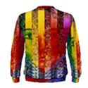 Conundrum I, Abstract Rainbow Woman Goddess  Men s Sweatshirt View2