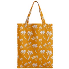 Summer Palm Tree Pattern Zipper Classic Tote Bag by TastefulDesigns