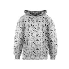 Hand Painted Floral Pattern Kids  Pullover Hoodie