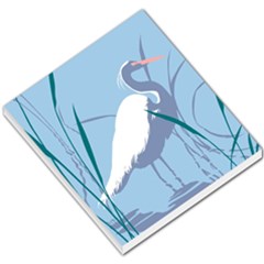 Egret Small Memo Pads by WaltCurleeArt