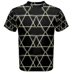 Star Of David   Men s Cotton Tee by SugaPlumsEmporium