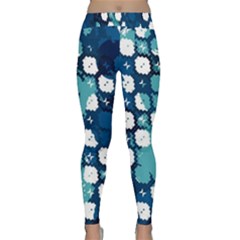 Blue Texture                       Yoga Leggings by LalyLauraFLM