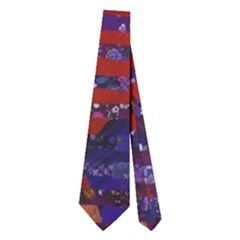 Conundrum Iii, Abstract Purple & Orange Goddess Neckties (two Side)  by DianeClancy