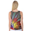 Fractal Bird of Paradise Women s Basketball Tank Top View2