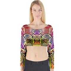 Reflection Long Sleeve Crop Top