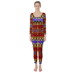 Egypt Star Long Sleeve Catsuit