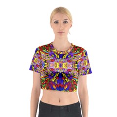 Psycho One Cotton Crop Top by MRTACPANS