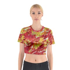 Colorful Splatters                                      Cotton Crop Top