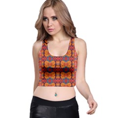 Planet Spice Racer Back Crop Top