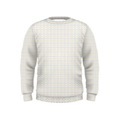 Pastel Pattern Kids  Sweatshirt by FunkyPatterns