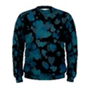 Turquoise Hearts Men s Sweatshirt View1