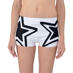 Double Star Boyleg Bikini Bottoms by TRENDYcouture