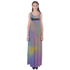 Mystic Sky Empire Waist Maxi Dress