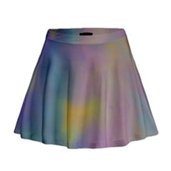 Mystic Sky Mini Flare Skirt by TRENDYcouture