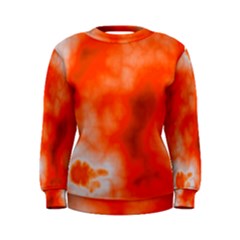 Orange Essence  Women s Sweatshirt by TRENDYcouture