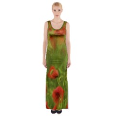 Poppy Ii - Wonderful Summer Feelings Maxi Thigh Split Dress